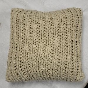 NWOT Sweater Style Throw Pillow
